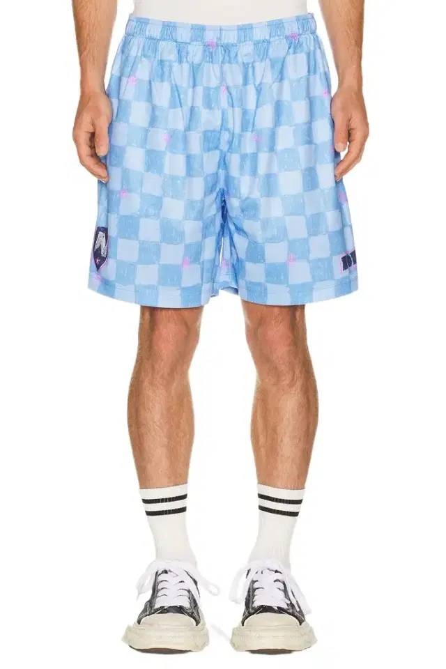 Nahmias Scribble Check Soccer Short