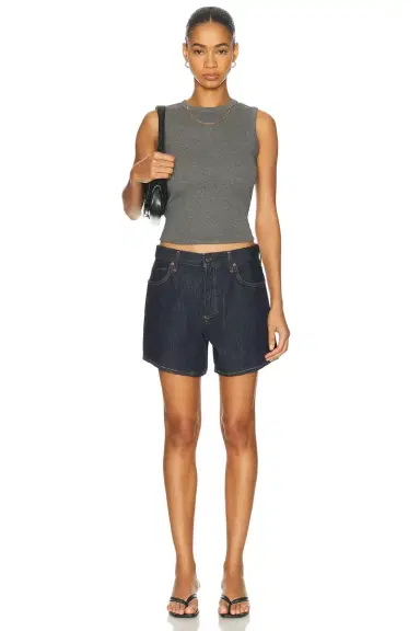 AGOLDE Leith Oversized Shorts | Thumbnail 5