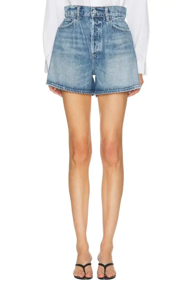 AGOLDE Lyonne Cinched Waist Shorts