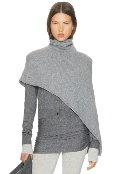 Helsa Loxley Asymmetric Cape | Thumbnail 1