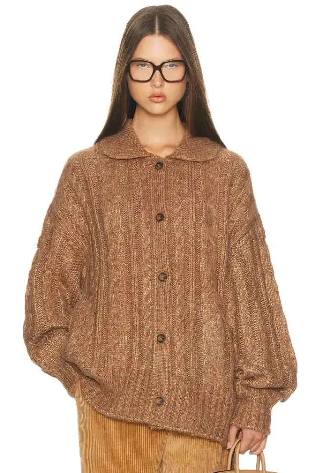 Helsa Jessiah Cable Cardigan