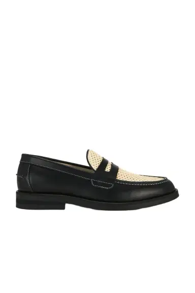 Duke + Dexter Duke + Dexter Wilde Rattan Penny Loafer | Thumbnail 1