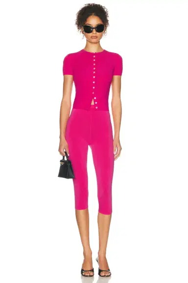 Helsa Beckette Knit Capri | Thumbnail 5 Helsa Beckette Knit Capri | Thumbnail 5