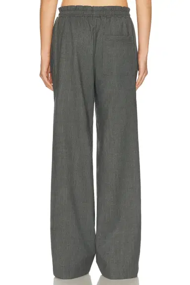 Helsa Wool Blend Drawcord Trousers | Thumbnail 4