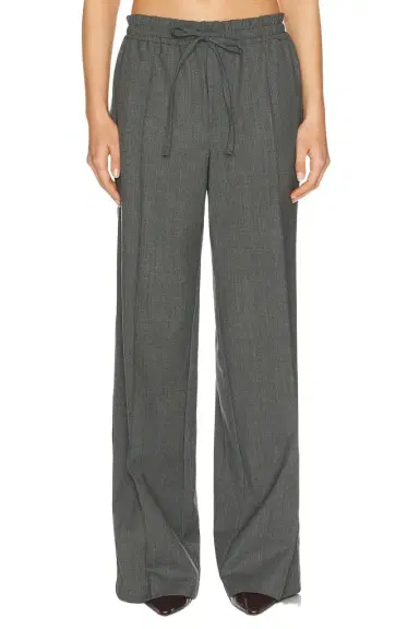 Helsa Wool Blend Drawcord Trousers | Thumbnail 1