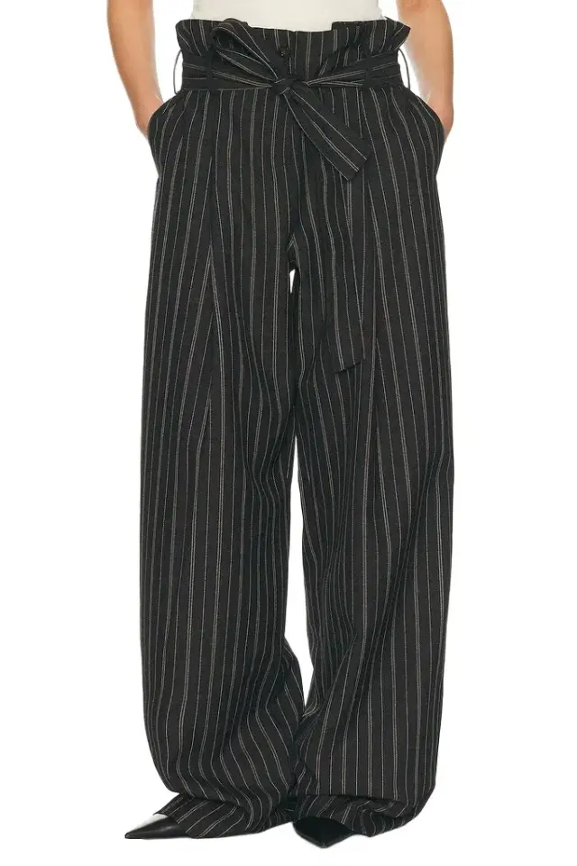 Helsa Stripe Twill Super Baggy Pants