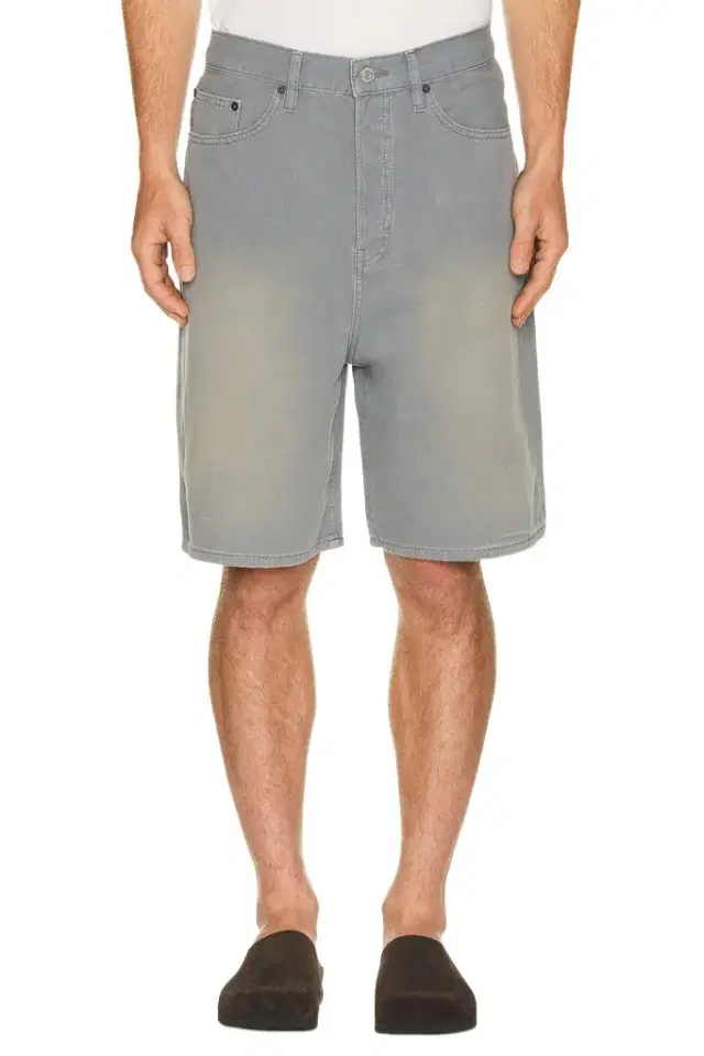 Frame Canvas Baggy Shorts