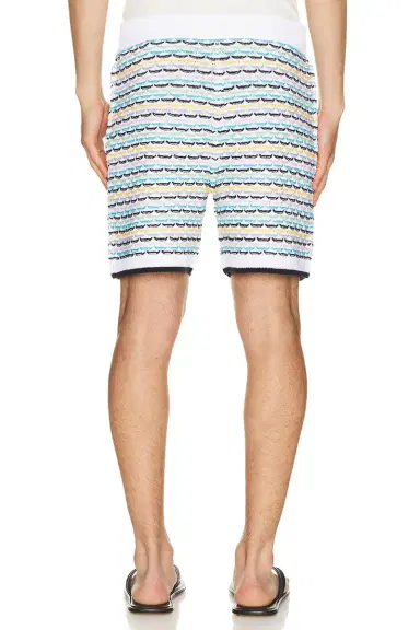 Casablanca Tuck Stitch Shorts | Thumbnail 2