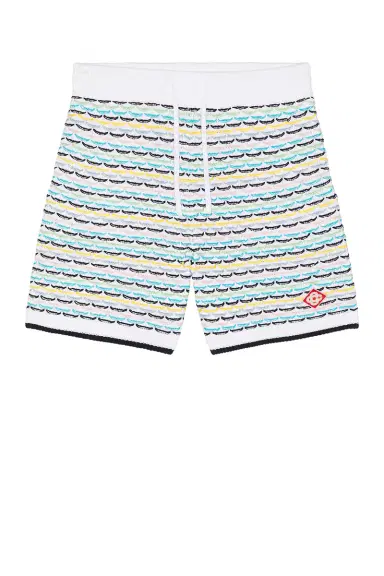 Casablanca Tuck Stitch Shorts | Thumbnail 4