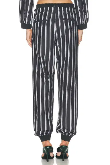 The Attico Striped Poplin Pant | Thumbnail 4 The Attico Striped Poplin Pant | Thumbnail 4
