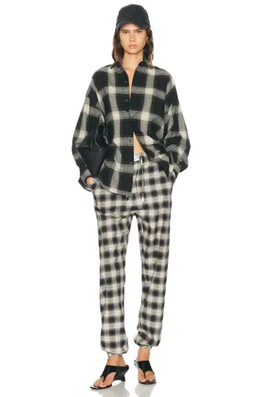 The Attico Long Check Pant | Thumbnail 5