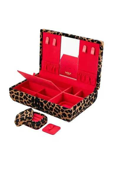 Wolf Savanna Print Medium Jewelry Box | Thumbnail 4