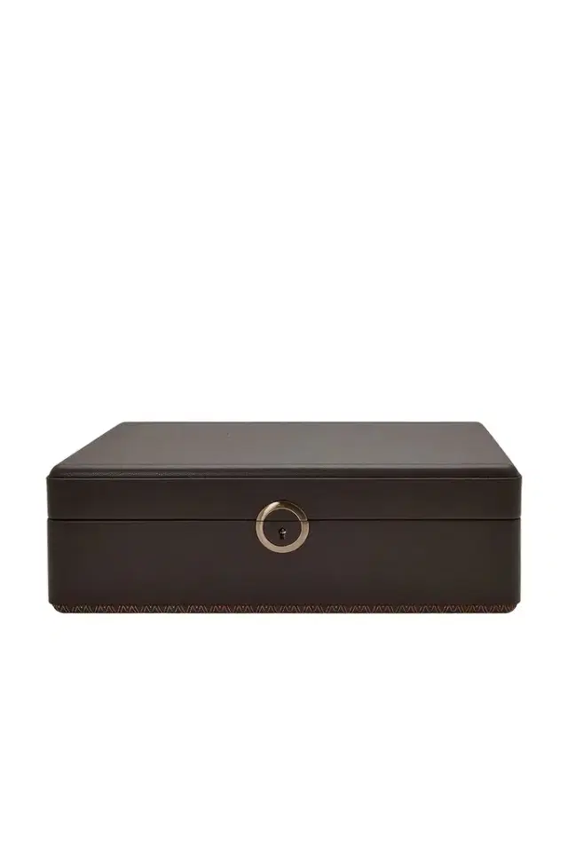 Wolf Earth 5 Piece Watch Box with Storage