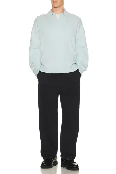 Theory Light Bilen Jonny Collar Pop Over Sweater | Thumbnail 3