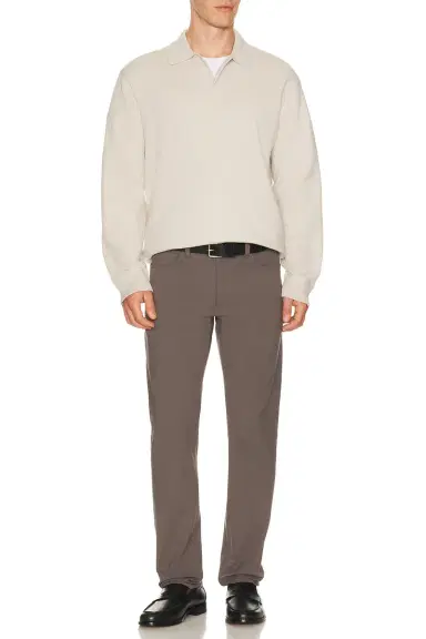 Theory Light Bilen Jonny Collar Pop Over Sweater | Thumbnail 3