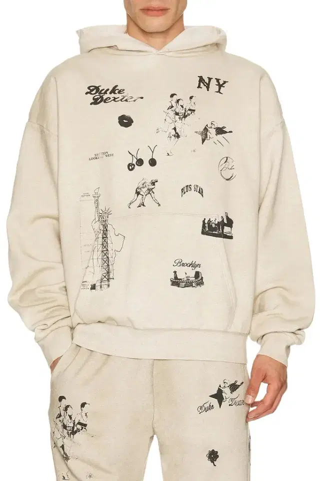 Duke + Dexter Duke + Dexter NY Sketch Hoodie