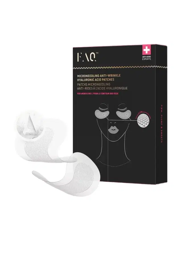 Foreo FAQ Microneedling Anti-Wrinkle Hyaluronic Acid Patches For Under Eyes 3 Pack