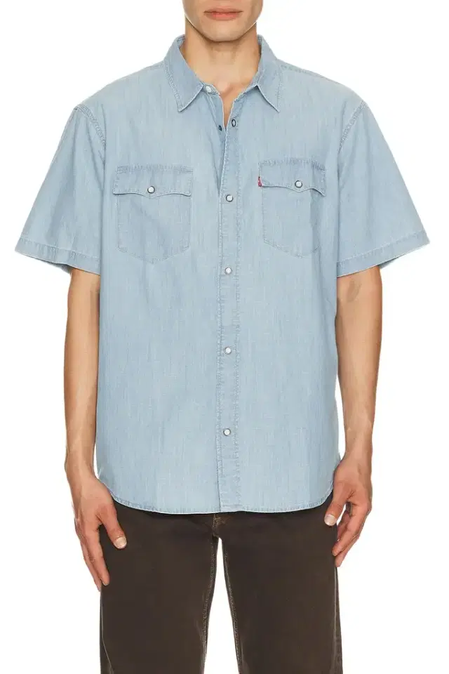 Levi's Short Sleeve Relaxed Fit Western Shirt