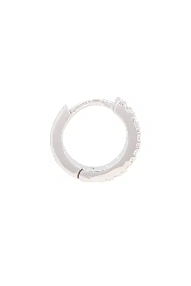 Serge de Nimes Zirconia Hoop Earring | Thumbnail 2