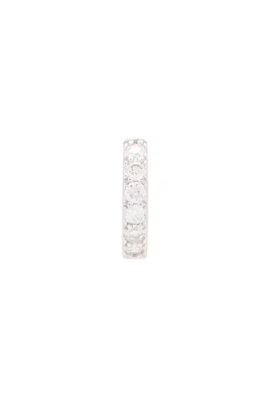 Serge de Nimes Zirconia Hoop Earring | Thumbnail 3