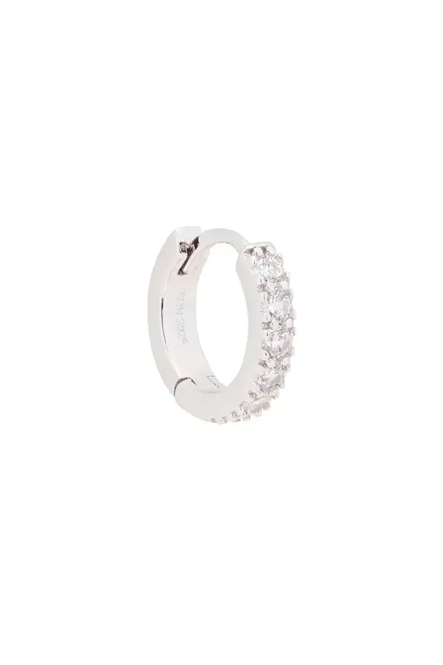 Serge de Nimes Zirconia Hoop Earring