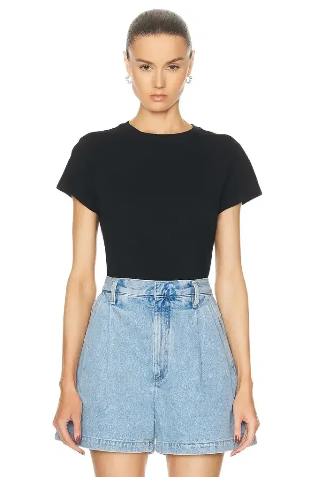 AGOLDE Adine Shrunken Tee