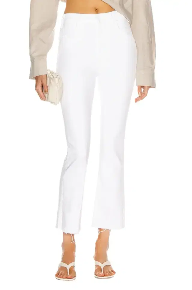 Mother The Hustler Ankle Fray Jeans