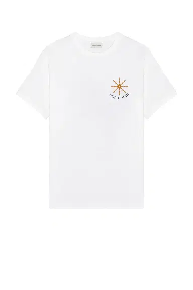 Frescobol Carioca Dinis Cotton Sol E Mar Print T-Shirt | Thumbnail 4