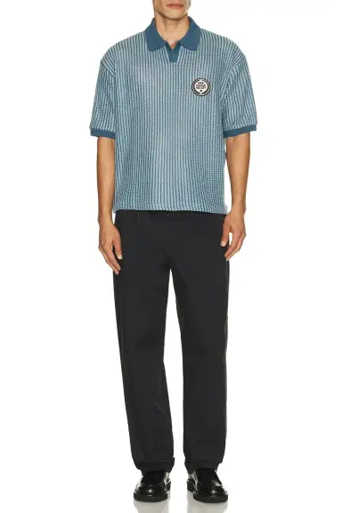 Honor The Gift Striped Knit Polo | Thumbnail 3