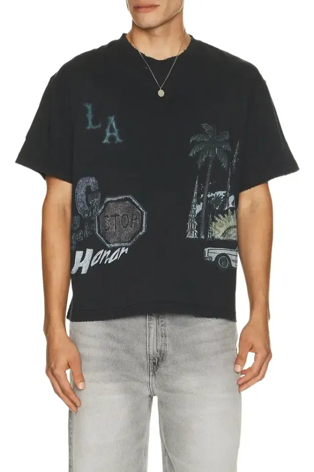 Honor The Gift All Over Los Angeles Tee