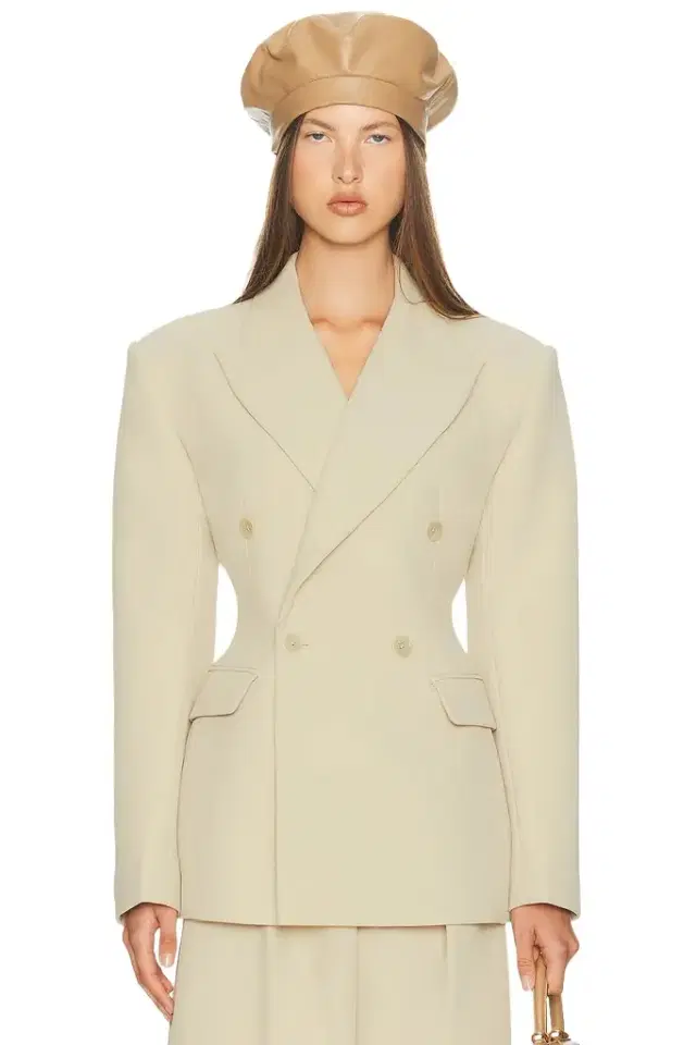 The Double Breasted S Curve Jacket