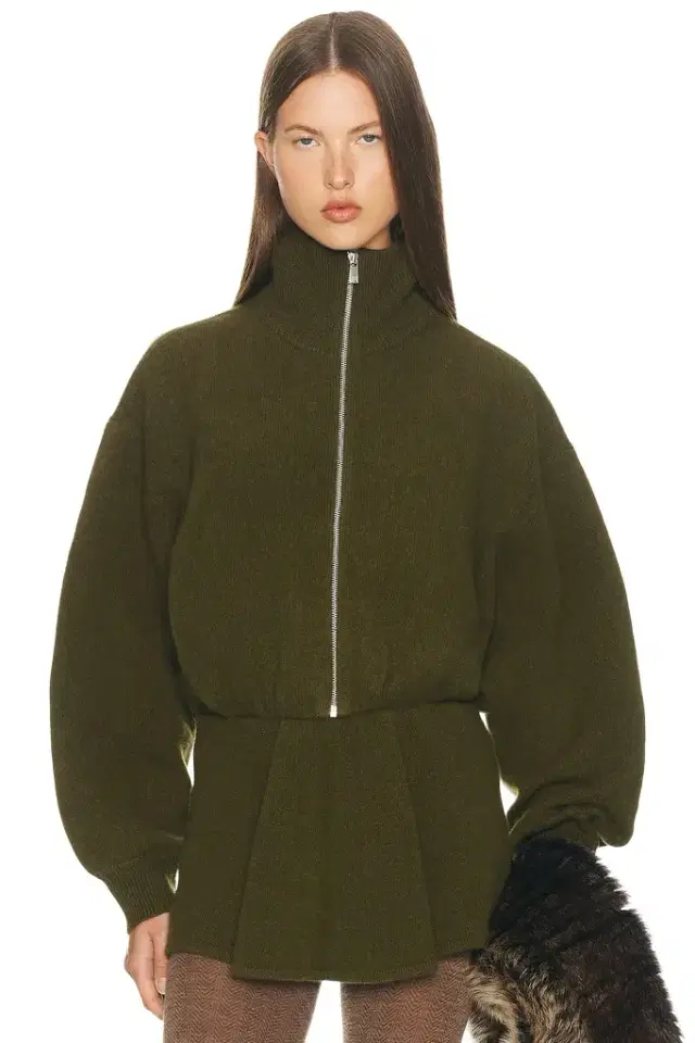 Helsa Josefine Knit Oversized Bomber