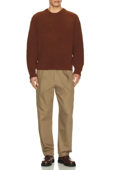 LE 17 SEPTEMBRE Boucle Reverse Seam Pullover | Thumbnail 3