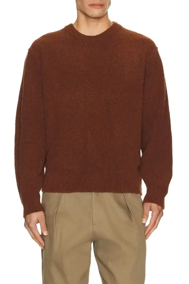 LE 17 SEPTEMBRE Boucle Reverse Seam Pullover