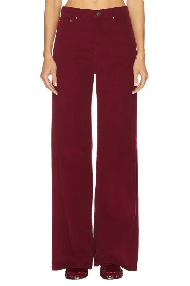 RE/DONE High Rise Wide Leg Jeans