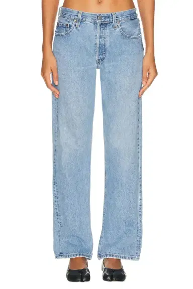 aligrace Vintage Relaxed Split Jeans | Thumbnail 1