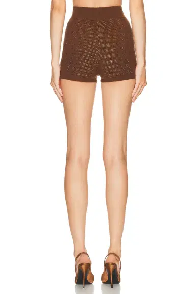 David Koma Rhinestone Embroidered Short | Thumbnail 4 David Koma Rhinestone Embroidered Short | Thumbnail 4