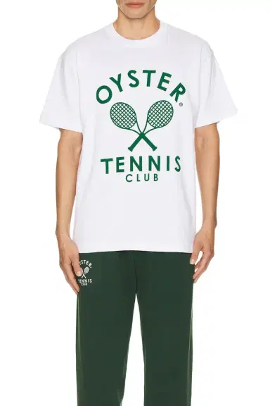 Oyster Tennis Club Members T-Shirt | Thumbnail 1