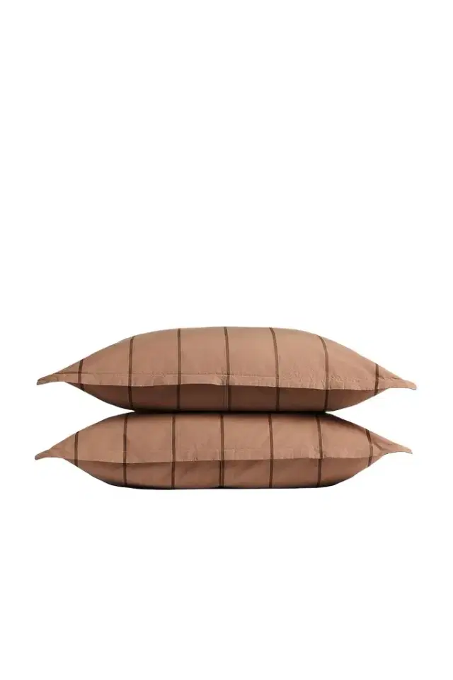 Parachute Pillow Percale Sham Set