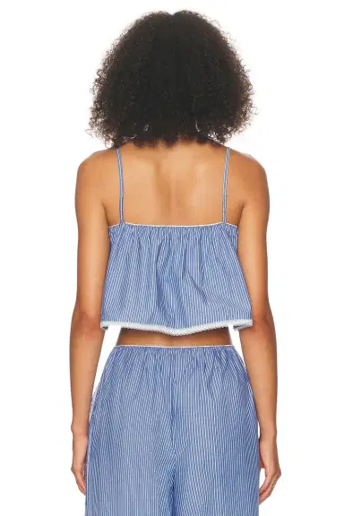 Helsa Pinstripe Poplin Camisole | Thumbnail 3