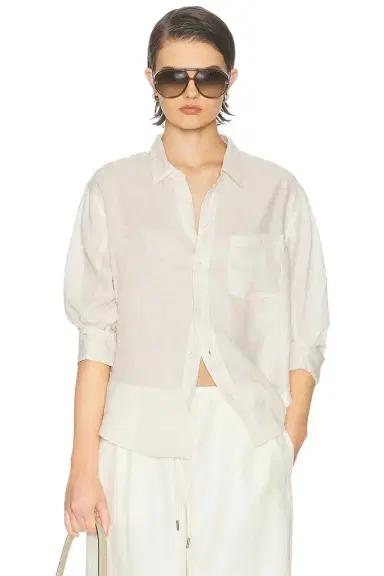 Citizens of Humanity Kayla Shrunken Shirt | Thumbnail 1