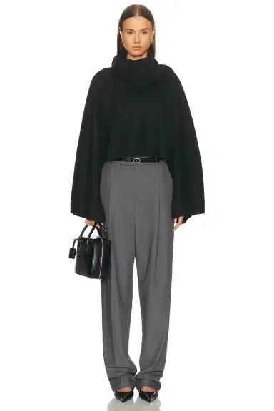 EAVES Whinnie Knit Cape | Thumbnail 4