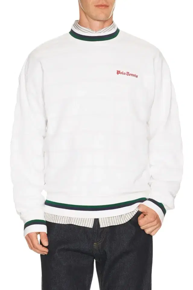 Polo Ralph Lauren Bar Stripe Polo Tennis Pullover