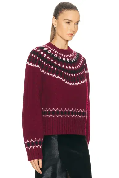 EAVES Abbey Fairisle Sweater | Thumbnail 2 EAVES Abbey Fairisle Sweater | Thumbnail 2