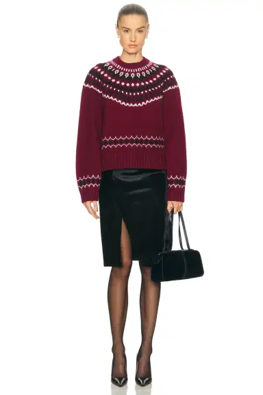 EAVES Abbey Fairisle Sweater | Thumbnail 4 EAVES Abbey Fairisle Sweater | Thumbnail 4