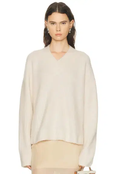 EAVES Jacquie V-neck Sweater | Thumbnail 1