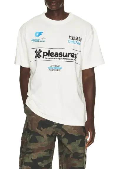 Pleasures x OnlyFans Helmet T-Shirt | Thumbnail 1