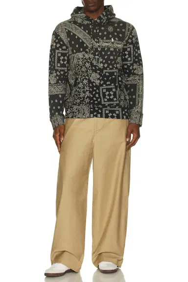 Polo Ralph Lauren Bandana Print Fleece Hoodie | Thumbnail 3