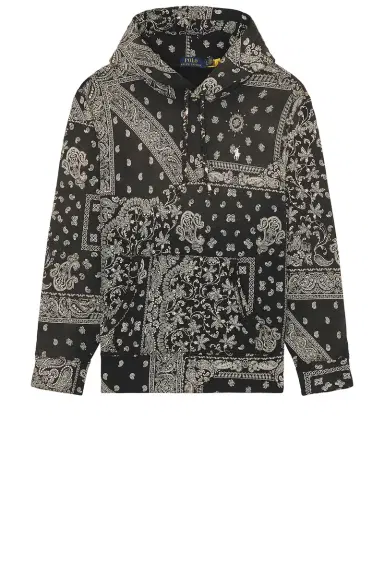 Polo Ralph Lauren Bandana Print Fleece Hoodie | Thumbnail 4