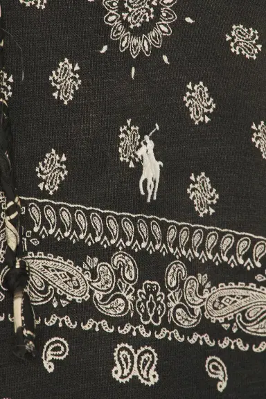 Polo Ralph Lauren Bandana Print Fleece Hoodie | Thumbnail 5